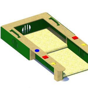 Infant Padded Playscape with Tunnel