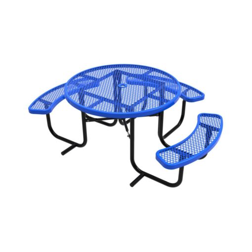 46" ADA Metal Round Picnic Table