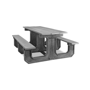 Recycled Plastic Rectangle Picnic Table