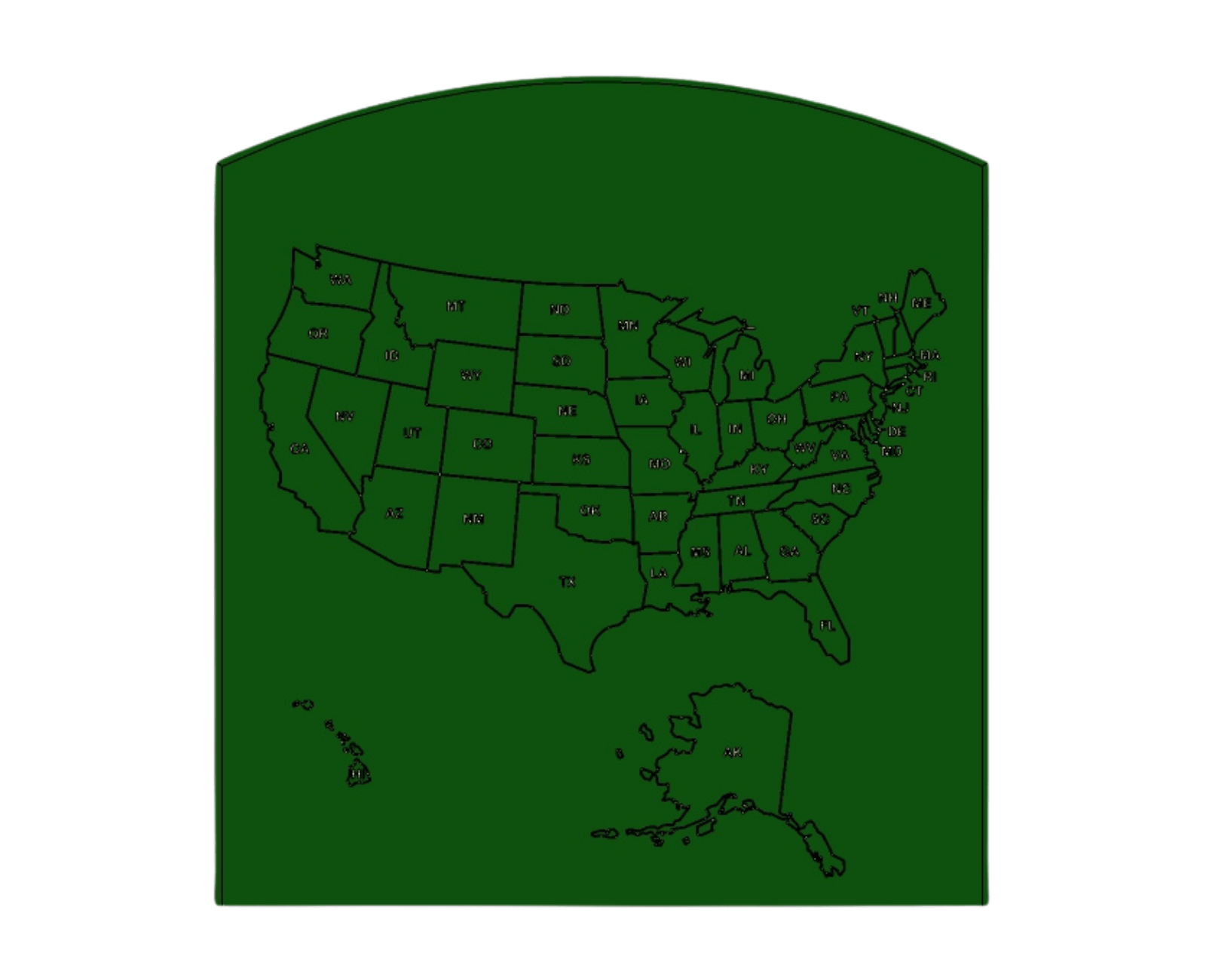 50 Nifty United States Activity Panel