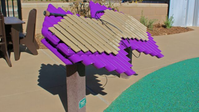 An Outdoor Imbarimba at a Child Development Center